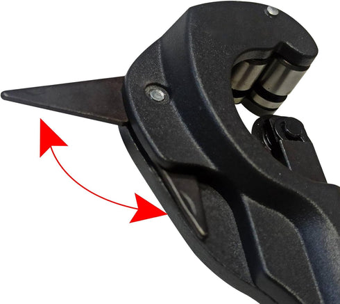Tubing Cutter 1/8 Inch to 1-3/8 Inch with Extra Blade for Copper, Brass, Aluminum, PVC, and Stainless Steel