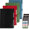 SKYDUE 8 Pockets Accordion File Organizer, Expanding File Folders, Portable Document Paper Organizer, A4 Letter Size,