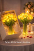 15-Pack Radiant Romantic Tulip Light, Twinkling Tree Tulips Lamp, Never-Fade Artificial Tulips, Ambient Night Light