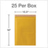 Quality Park Large Bubble Mailers, 10.5 x 15 Durable Brown Kraft Shipping Envelopes, 25/Box (QUA85763)