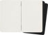 Moleskine Cahier Journal, Soft Cover, Pocket (3.5" x 5.5"), Dotted, Black, Set of 3