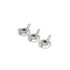 binifiMux 1/4"-20 Die Cast Zinc Metal Wing Nut, Washer Base Wing Nut for