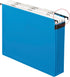 Pendaflex 59225 Nine-Section Hanging Folder, Blue, 5 1/4", 1/5 Tab, Tabs and Labels, Letter Size