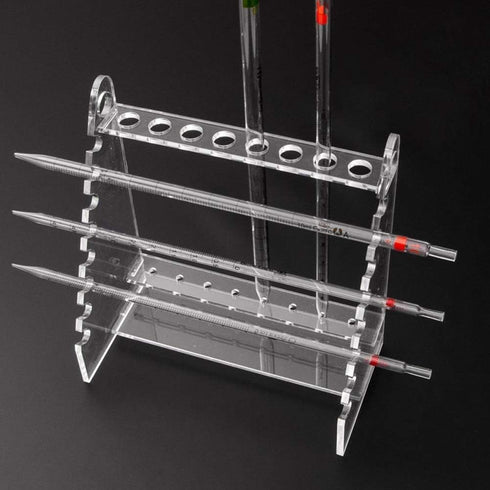 1.5cm Hole Diameter Pipette Supporting Holder, Pipettor Stand for Lab School Supplies