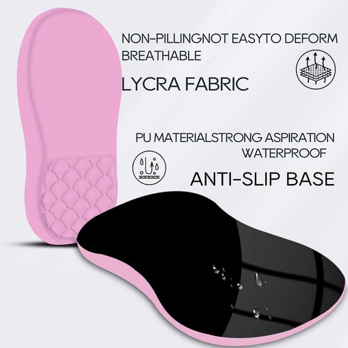HunDun Ergonomic Mouse Pad Wrist Support, Wrist Rest Mousepad for Carpal Tunnel Pain Relief with Integrated Memory Foam