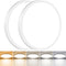 slochi 2Pack LED Flush Mount Ceiling Light Fixture, 9 Inch 18W, 2200LM,