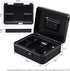 9.84"x 7.87"x 3.54" KYODOLED Large Cash Box with Combination Lock Safe Metal Money Box with Money Tray for Security