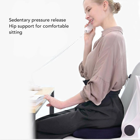 Tailbone Office Chair Cushions, Comfortable Memory Foam Breathable Versatile Non Slip Sciatica and Back Coccyx Seat