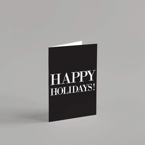 Funny Coworker Gift Wine Bottle Label + Holiday Greeting Card I Love How We Don't Even Have To Say Out Loud How I'm