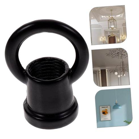 Veemoon 100 Pcs Strong Ring Hanging Light Hook Ceiling Hook for Chandelier Ceiling Lantern s Chandelier Swag Eye Bolts