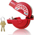 Universal Gate Valve Lockout,Hose Bib Lock for Outdoor Faucet Knob/Water Spigot/Propane Tank,1