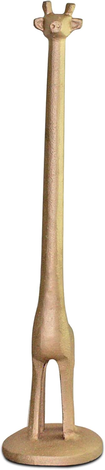 WallCharmers Gold Paper Towel Holder, Metal Toilet or Kitchen Paper Holder for