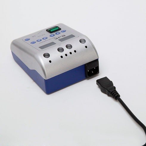 Electric Waxer Carving Knife Machine, Double Pen, 6 Wax Tip Pot for Dental Lab