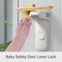 2 Pack) Childproof Door Lever Lock, Baby Proofing Door Handle Lever, Door Handle Child Proof, Toddler Door Locks