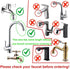 Dakexiong 5m/16.4ft Portable Sink Hose Faucet Sprayer Sink Spray Rubber Hose Shampoo Sprayer Handheld Faucet Shower