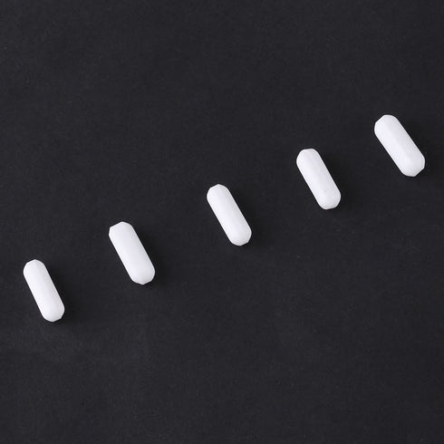 5Pcs Type-C Stir Bars, 5 * 15mm Magnetic PTFE Stir Bar for Lab Mixing Equipment