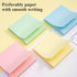 M&G 4 Pack 400 Sheet Sticky Notes, 3x3 inch Post its Neutral Colors Self-Stick Note Pads for Home School Offices.