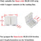 10pcs 4 8mm 2835 3528 Pin LED Connector RGB LED Strip Connector for Wide SMD LED Strip Light Solderless RGB LED Tape