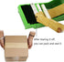 Desktop Blue Tape Dispenser - Water Activated, 12.6in Gum Tape Dispenser for Sealing Office Supplies