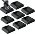 WELLGO 8 Pack Bed Stoppers & Furniture Cups 2"x2" - Premium Silicone Casters for Sofa Bed Chairs, Prevents Scratches