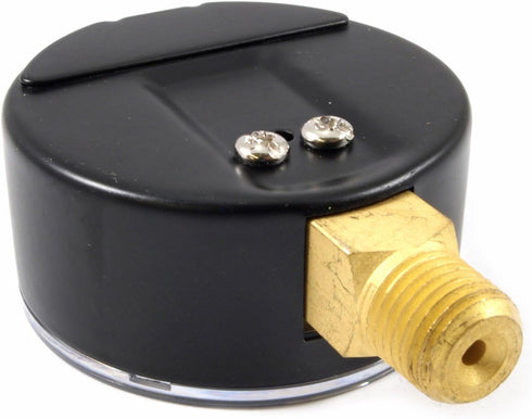 Forney 75554 Pressure Gauge, Bottom Mount, Air Line, 2-1/4-Inch Face, 1/4-Inch NPT, 0-160 PSI
