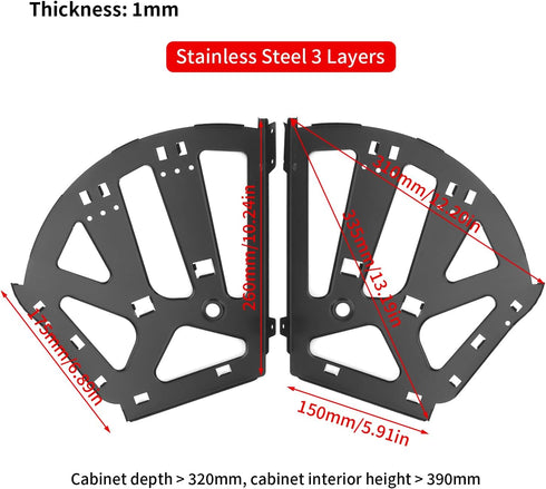3 Shoe Cabinet Hinge Layers Shoe Cabinet Flip Frame Shoe Rack Hinges Flip Drawer Hinge Hardware Parts for Shoe Cabinet