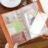 MALEDEN Vintage Travel Journal, Leather Refillable Sketchbook Diary Planner with Unlined Pages