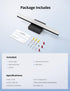 16Inch, 5 IP44 10W 880LM Combuh Modern Bathroom Light Fixtures Above Mirror Small Vanity Lighting Bar Color Adjustable