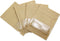 PABCK 50 Pcs Clear Window Kraft Paper Resealable Bags, Small Coin Envelopes for Sample Gift Storage