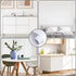 Arthome White Contact Paper, 17"x120" Peel and Stick Matte Wallpaper for Countertop, Cabinet, and Furniture Renovation