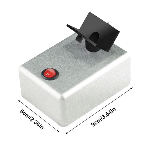Generic Nail Glow Shaker, Small Multifunctional Liquid Mixer, Automatic Shaking Machine, Precise Gentle Rotation
