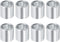 uxcell 8 Pcs Wheel Spacers, Inline Skate Axle Spacer Screw Replacement Accessories
