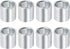 uxcell 8 Pcs Wheel Spacers, Inline Skate Axle Spacer Screw Replacement Accessories