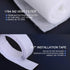 Complete Air Vent Filters Kit: 98'' x 18'' Electrostatic Media, 36+ Filters per Roll for HVAC, AC & Heating