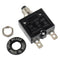 HUWREW 3 Amp Push Button Circuit Breaker 125-250V AC 50V DC L1 Series Manual Reset Thermal Protector