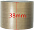 PTFE Coated Fabric Tape - Teflon Adhesive High Temperature Vacuum Sealing Tape 0.18mm Thick (38mm-5M)