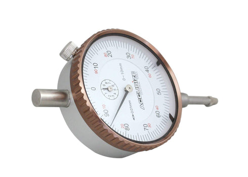 Accusize Industrial Tools 0-10 mm by 0.01 mm Metric Dial Indicators, Model P900-S001