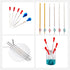 18 Inches Long Wool Tube Brush for Cleaning Glass Pipettes, Endoscope, Straw, Tea and Coffee Spouts, Vases, and Glasses