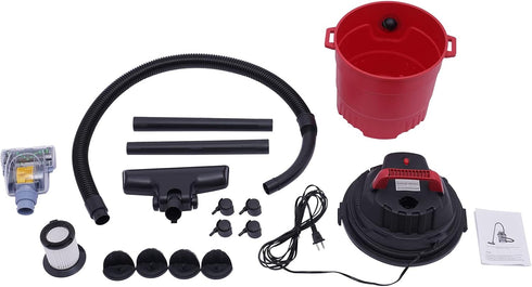 Qgnaewnoyj 4 3 1 Gallon Wet Dry Vacuum Cleaner, in Shop Vacuum Cleaner Machine Floor Cleaner with Blower Function