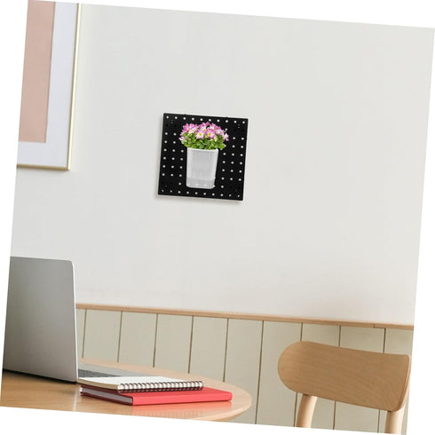 Cabilock Garage Tool Organizer Wall Mount Plastic Pegboard Panel for Workbench Office Desk Storage Wall Pegboard Tool