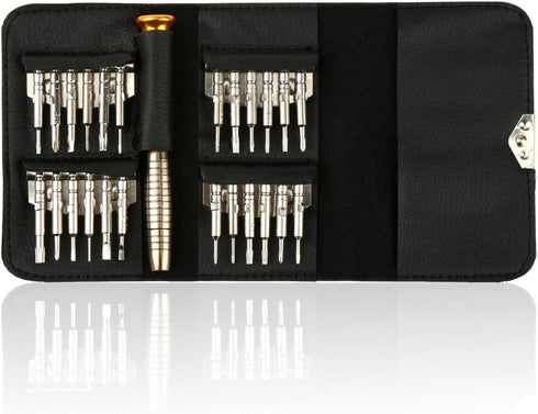 H&S Precision Torx Screwdriver Set - Mini Screwdriver Tool Kit for Glasses, Watch or Laptop - Portable Small & Compact Computer or Jewelers Repair Kit by H&S