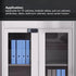 3 Mechanical Combination Lock, High Security Digit Combination Cabinet Lock, Password Drawer Lock for TV Cabinets