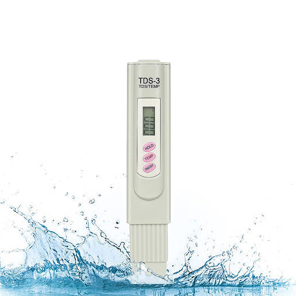 Water Quality Tester, Accurate and Reliable 3 in 1 EC Meter & Temperature Meter, Funayama TDS Meter for Drinking Water,