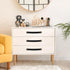 2 Pcs Leather Strap Handles with Mounting Screws, Modern Leather Cabinet Knobs for Drawers, Suitcase, Luggage, Trunk