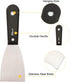 7 PCS Drywall Tools Set - Stainless Steel Putty Knife Scraper, Spackle Knife for Spreading Drywall Spackle Mud