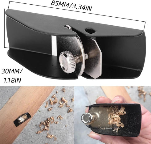 Hand Planer, Mini Wood Planer Tool for Woodworking Flat Bottom Trimming and Surface Smoothing