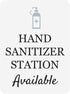 Portrait Round Plus Hand Sanitizer Station Available Wall or Door Sign |