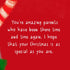 Prime Greetings Christmas Card for Mom and Dad, Eco-Friendly, Packaged in Protective Mailer