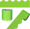 Carson Dellosa 36 Ft Scalloped Lime Green Bulletin Board Borders for Classroom, White Board & Cork Board