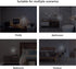 ALAZA Hipster Snowman Merry Christmas Snowflake Star Shaped LED Night Light Dusk to Dawn Sensor Plug in Night Home